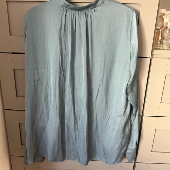 ZADIG & VOLTAIRE Tink Satin Tunic Top Size Large - Picture 5 of 7